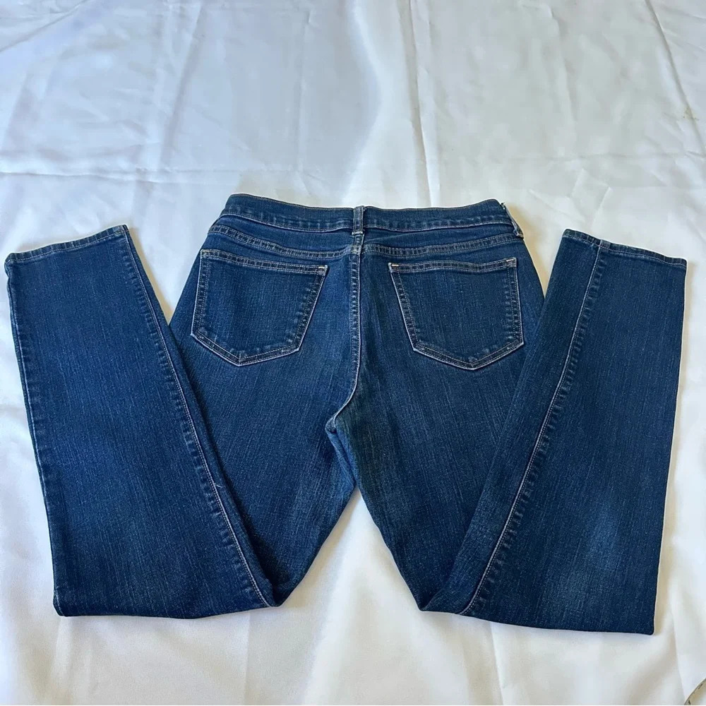 Old Navy Blue Straight Leg The Sweetheart Jeans Size 6 - Picture 7 of 7